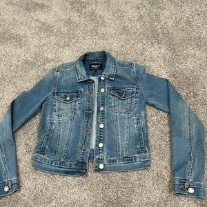 Blue denim jean jacket